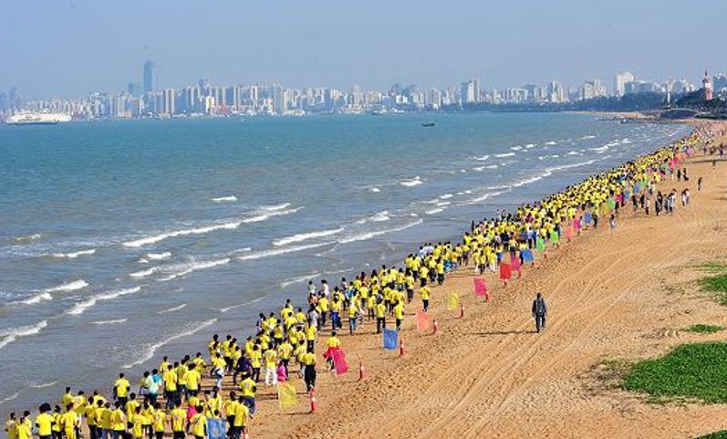 2018海口国际沙滩马拉松